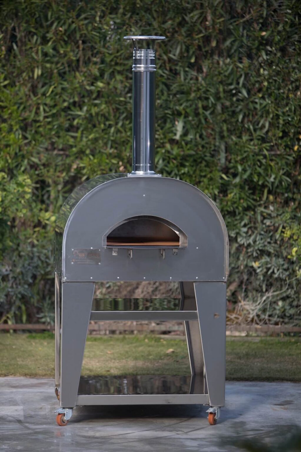 Stainless Steel Pizza Oven • For Sale • Wood Fired Oven From Italy